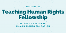 Teaching Human Rights Fellowship - Cohort 2
